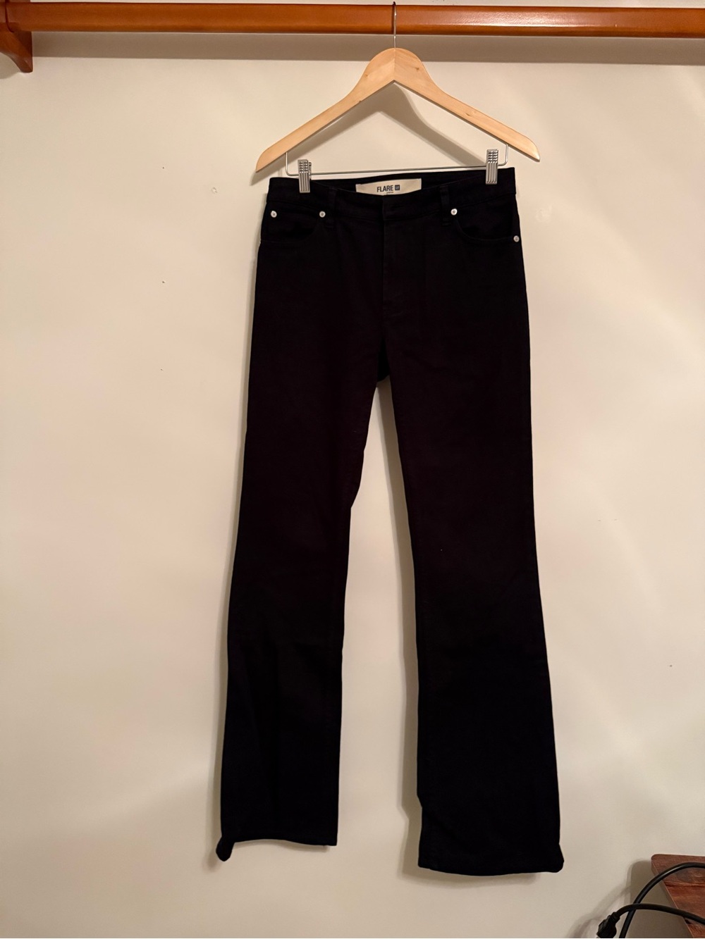Vintage 💕 - GAP Black Flare long Leg Jeans